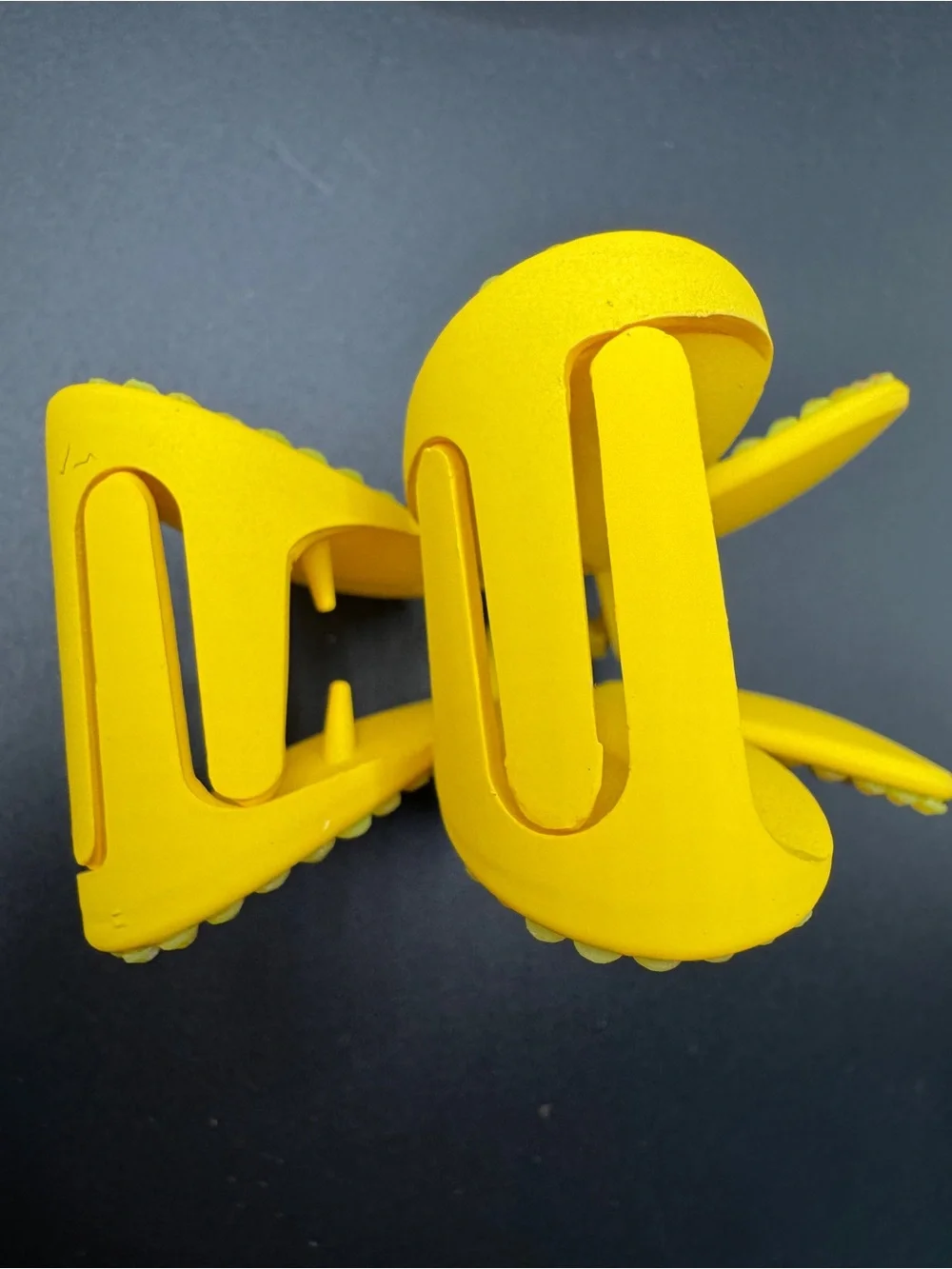 Hand Blinged Sunflower Yellow Hair Clip
